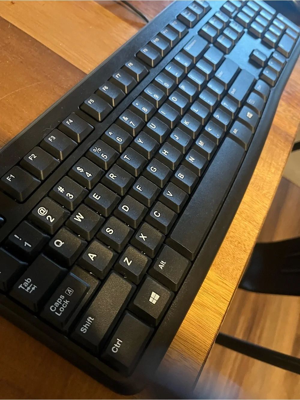 Logitech Black Wired USB Full-Size Keyboard with Number Pad